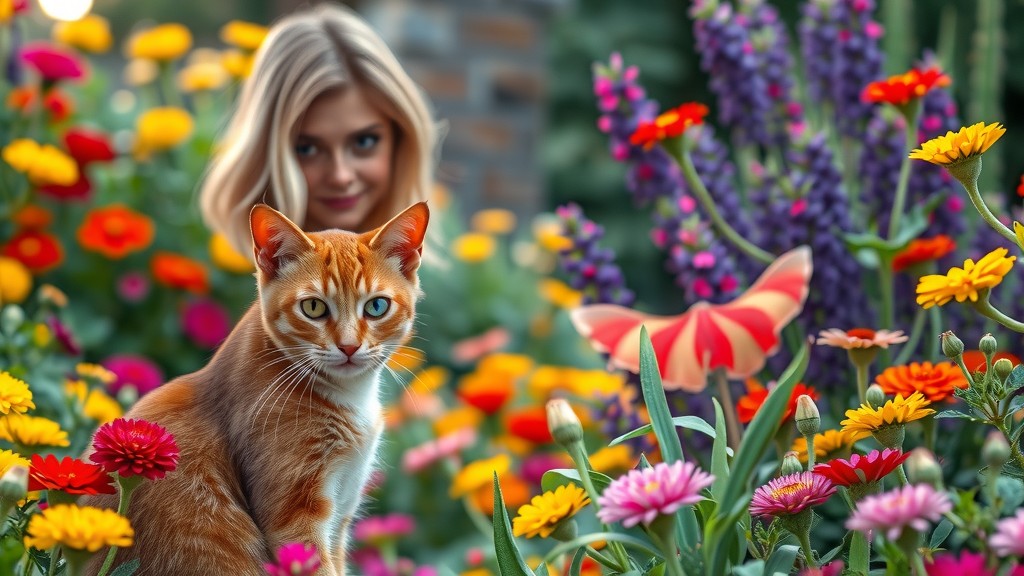 Kittens and Kindness: The Old Lady's New Friends