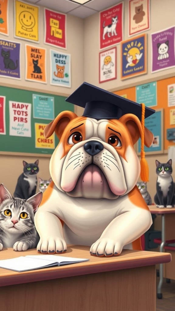 If Pets Went to School: Their Favorite Subjects!