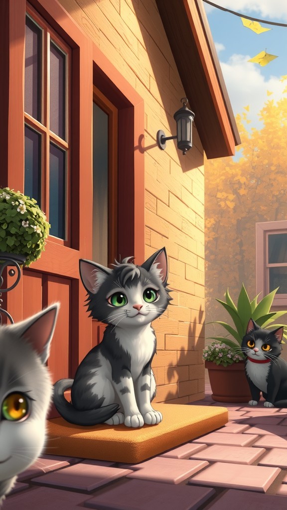 An Unexpected Friendship: The Old Lady and the Stray Cat