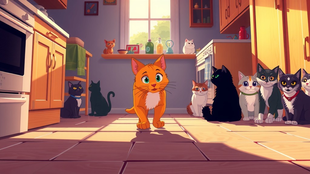 Jerry the Dancing Cat and His Musical Adventures!