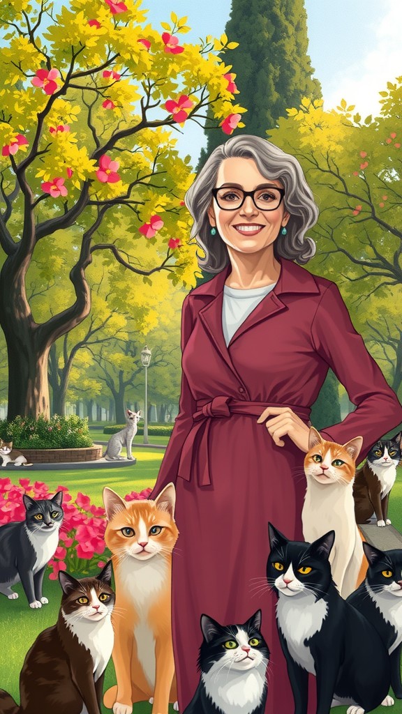 Hari Indah Bersama Kucing dan Kelinci