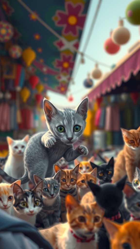 Kucing Abu: Harapan di Tengah Kesepian