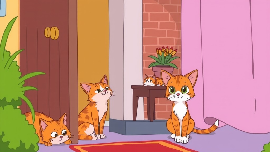 A Heartwarming Connection: The Stray Cat and Her Kittens
