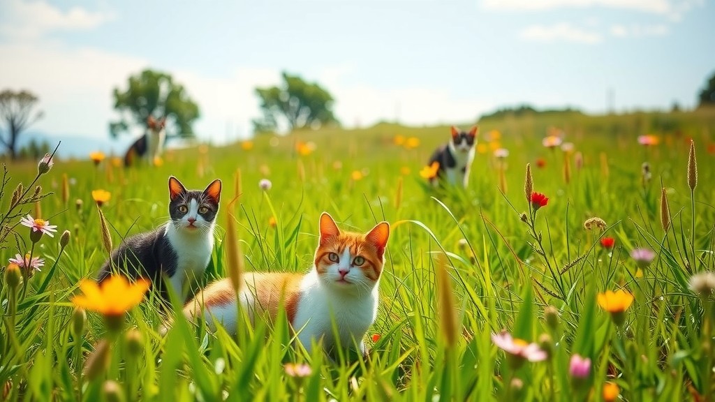 Cats Showdown: The Ultimate Football Match!