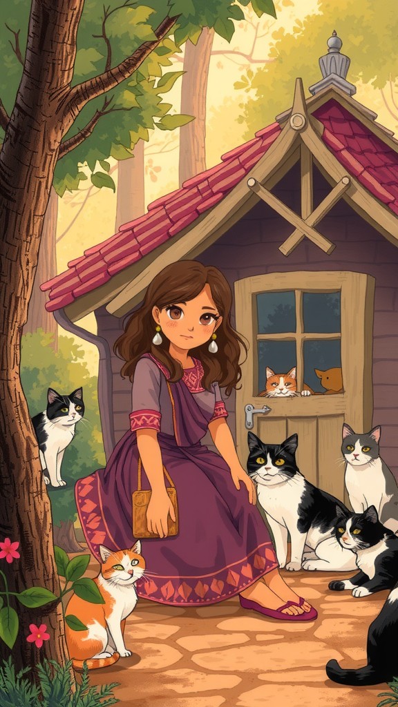 A Stray Cat's New Home
