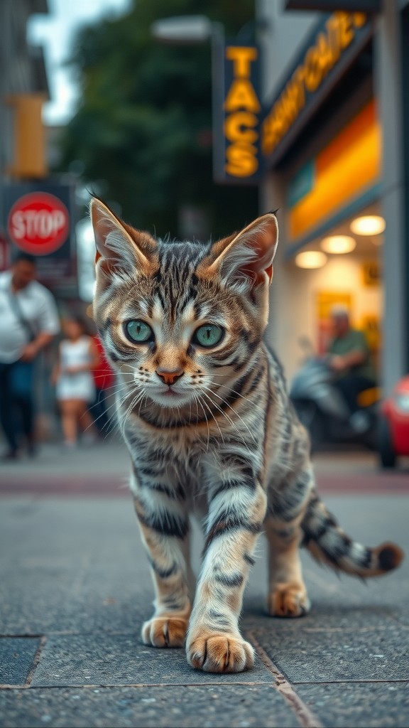 Unexpected Friends: The Stray Cat and the Old Lady