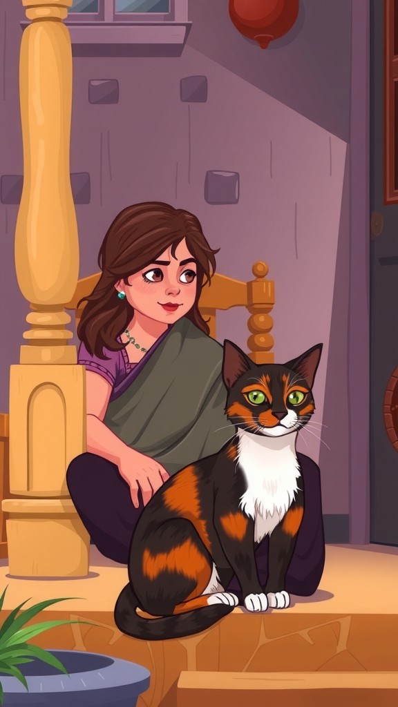 Persahabatan Tak Terduga: Kucing Liar dan Wanita Tua