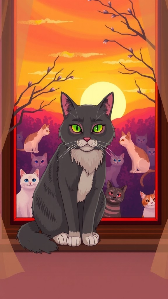 The Watchful Cat