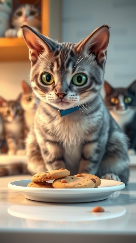 कुकी चोर की मस्ती 😼🍪