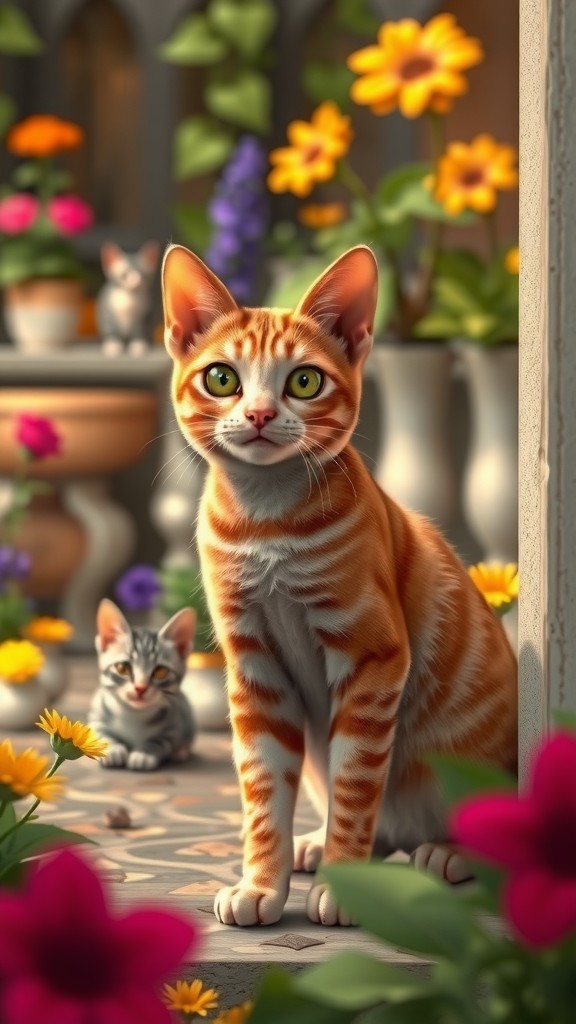 A New Feline Friendship