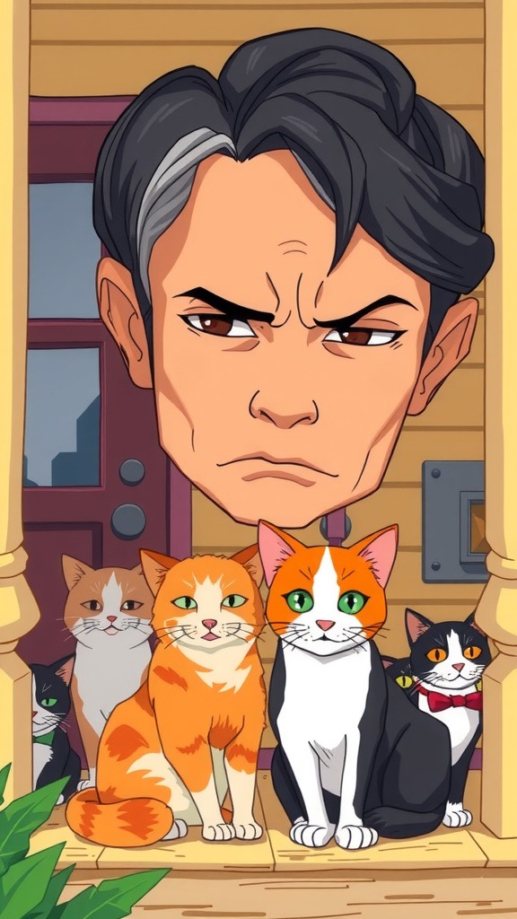 Kucing Tetangga Bawa Teman: Tur Rahasia di Rumah!