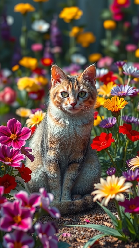The Stray in Mrs. Gable's Garden