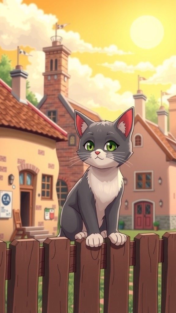 Tomi si Kucing yang Terlalu Malas Jadi Singa