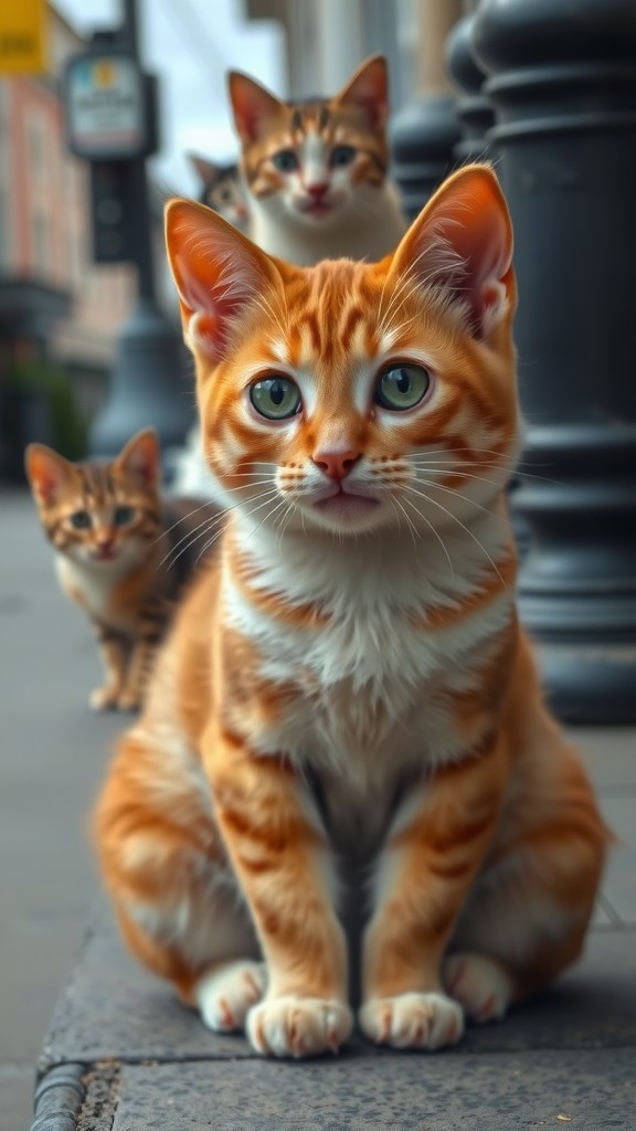 Cat on the Road