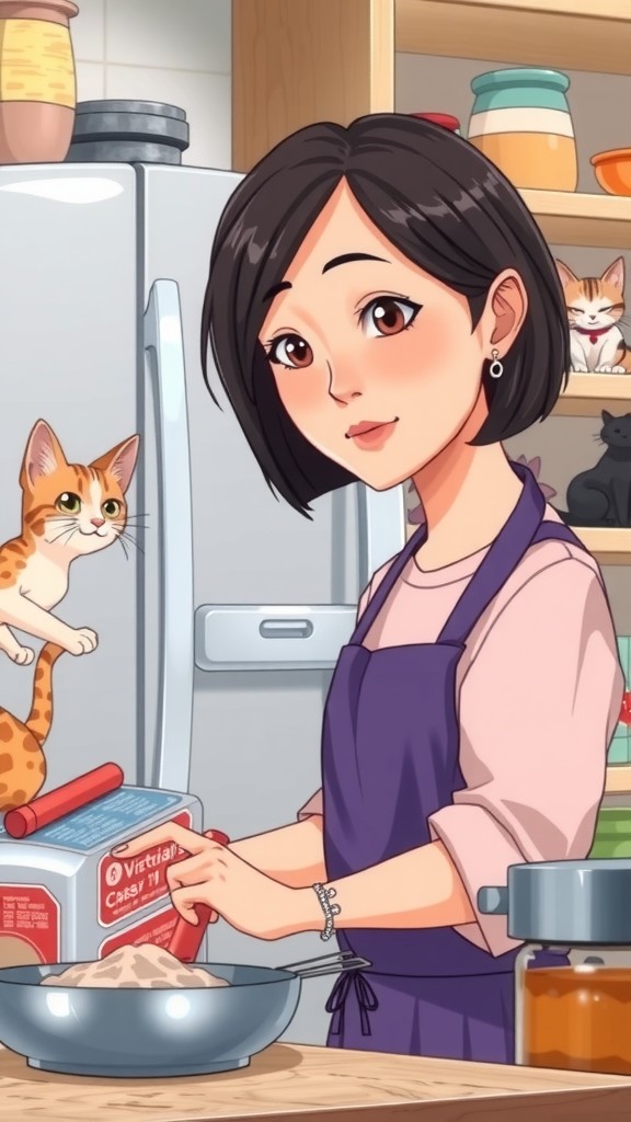 Kucing Licik Curi Ayam Goreng!