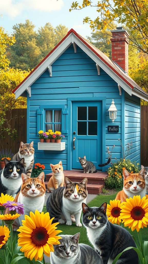 The Old Lady and the Stray Cat