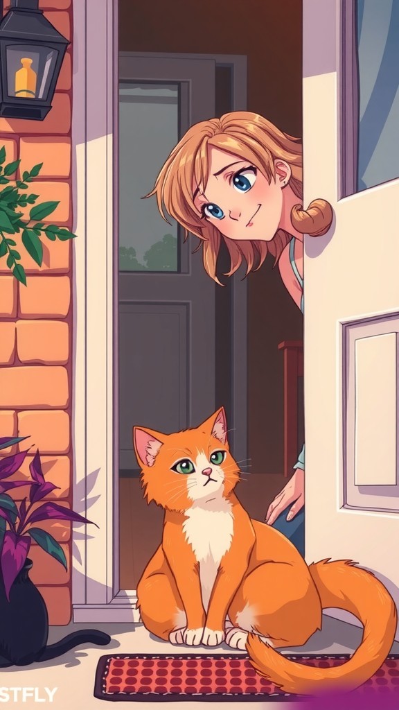 Agnès and the Stray Cat: A Heartwarming Transformation