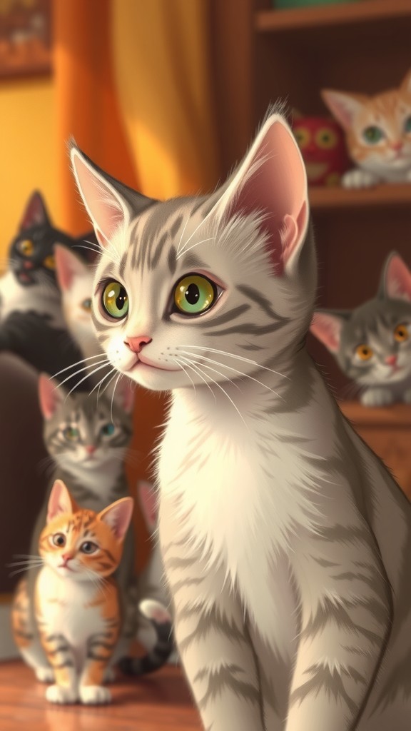 Drama Kucing Terkejut!