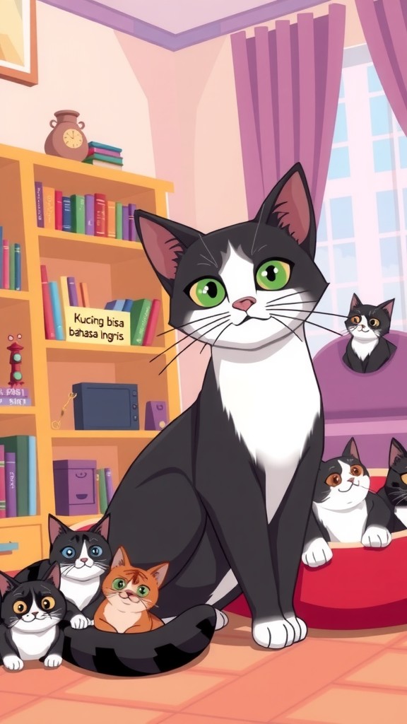 Kucing Bicara Bahasa Inggris?