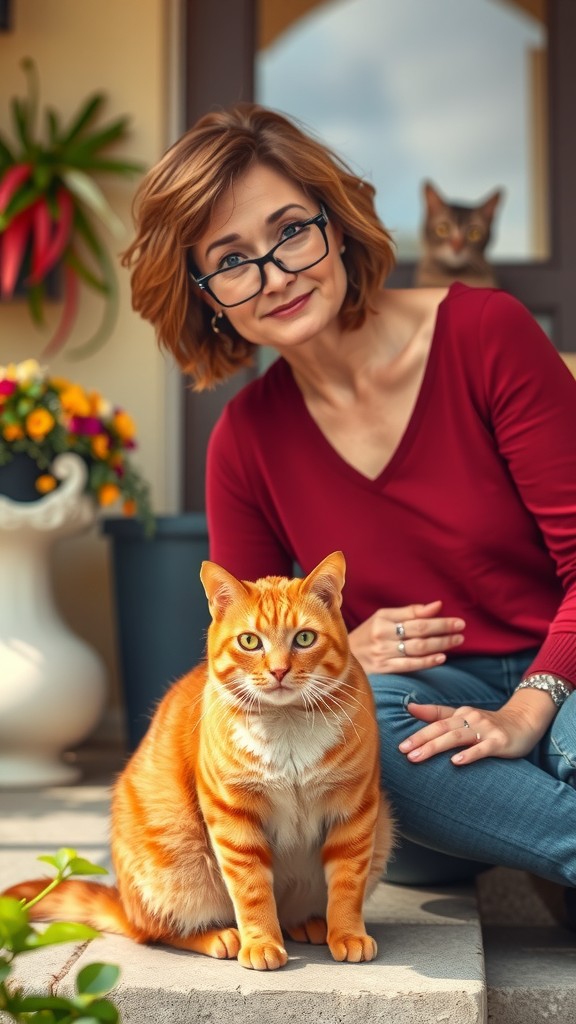 The Ginger Cat's Unexpected Family