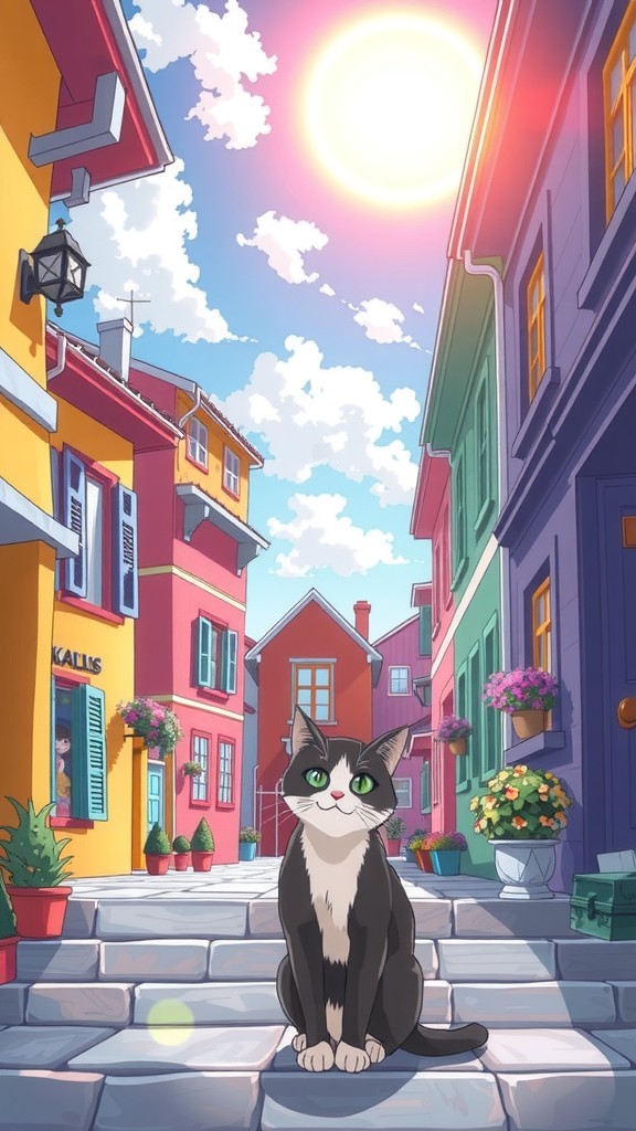 Momo Si Kucing Lucu dan Petualangan di Taman
