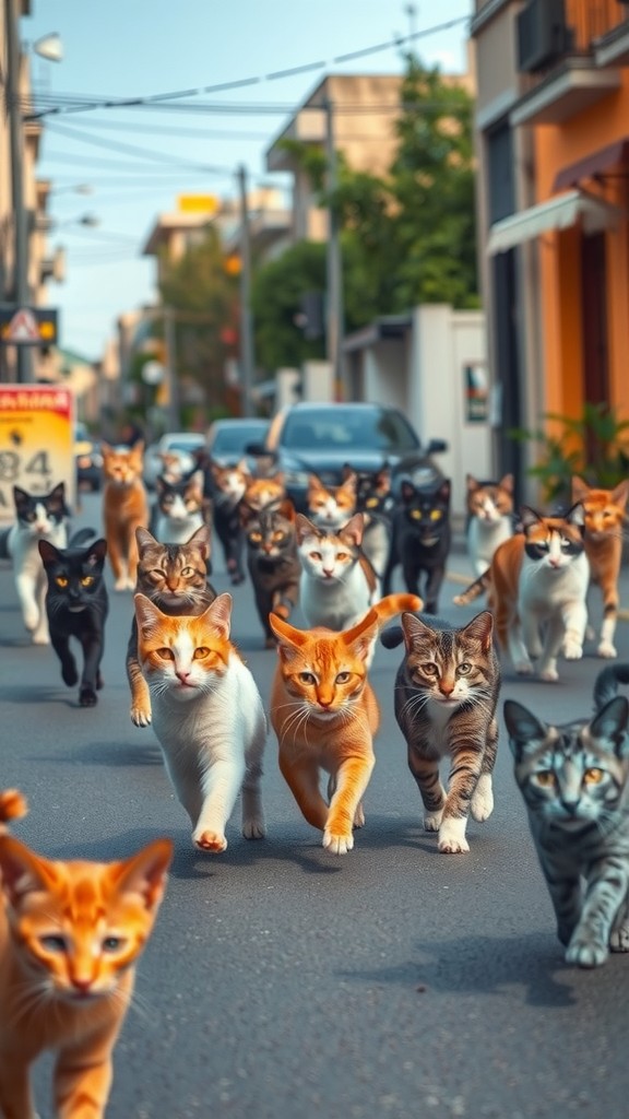 Ken Saves Stray Cats from Naughty Boys