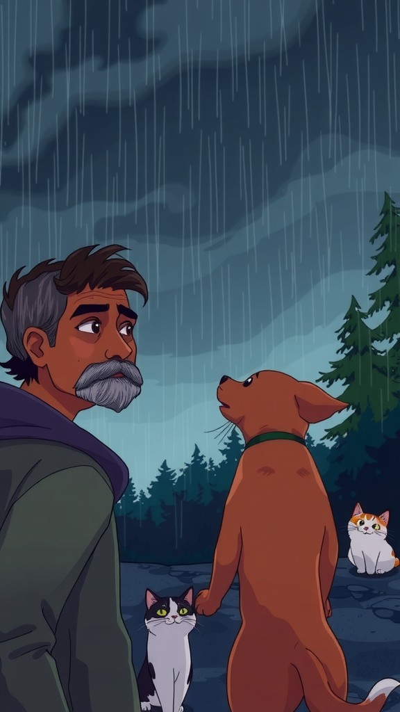 Together in the Storm: A Tale of Unlikely Friendship