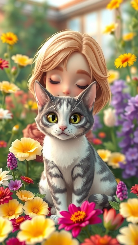 An Unexpected Friendship: The Stray Cat and the Old Lady