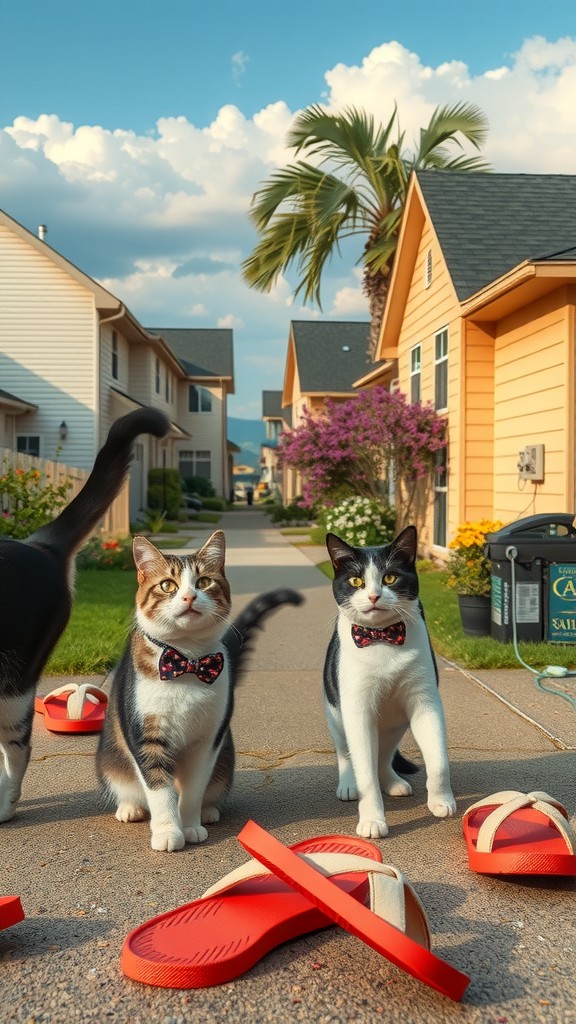 Sendal Kiri dan Kucing Pencuri
