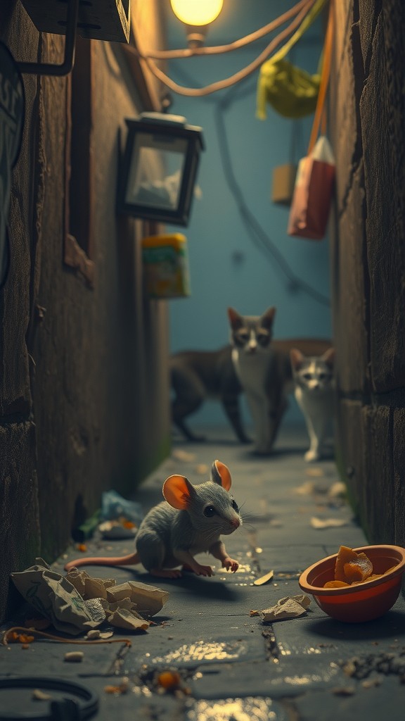 The Journey of a Dreamer Mouse: From Rags to Riches!