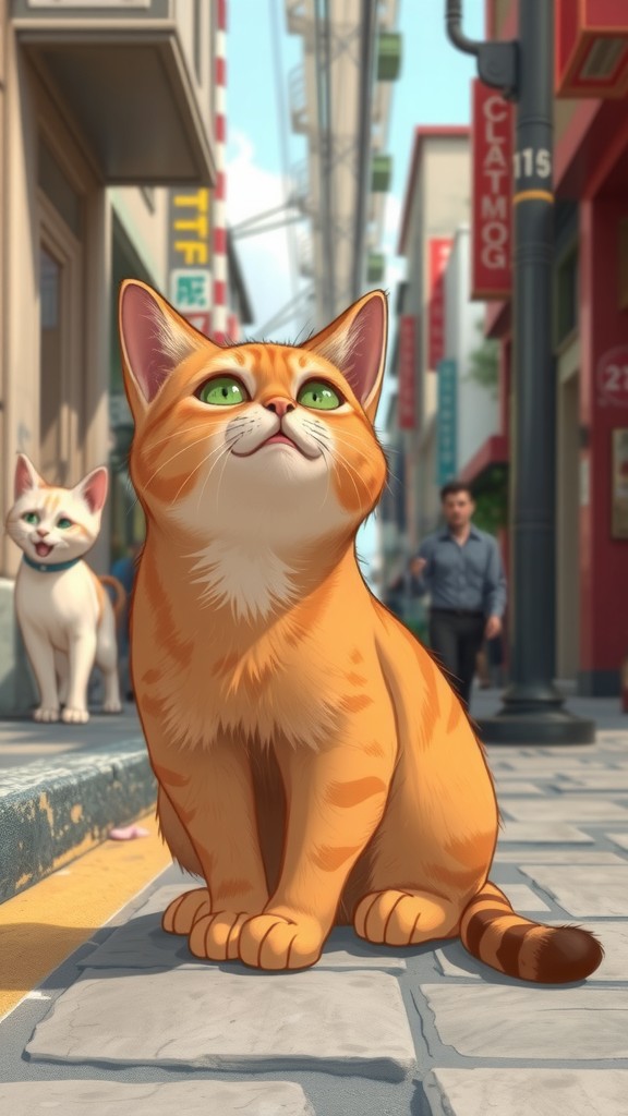 A Stray Cat's Journey to Belonging