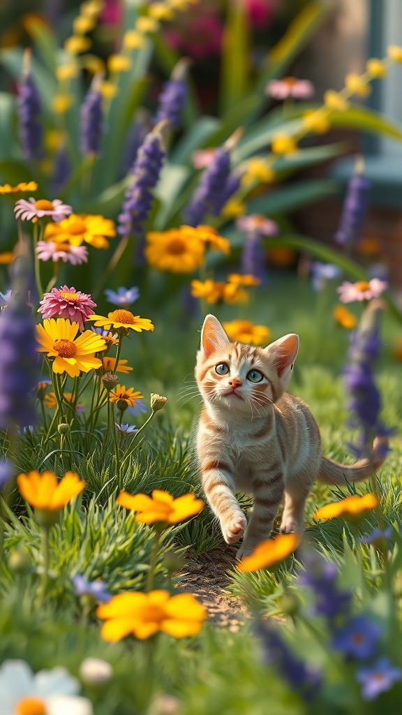 The Friendly Stray: A New Feline Family