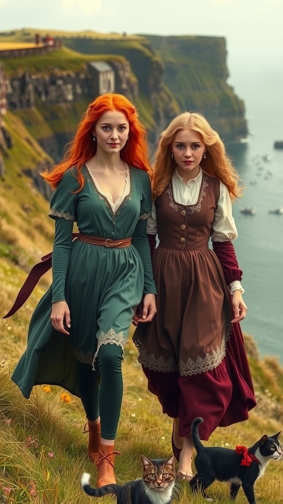 Echoes of the Cliff: A Journey in Rural Ireland, 1860s