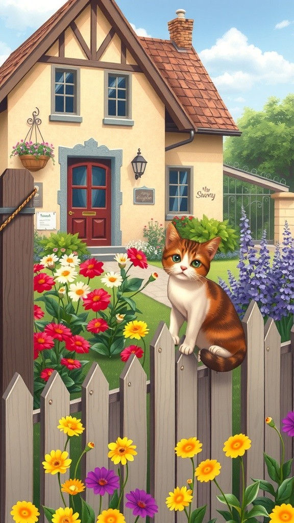 The Old Lady and the Stray Cat