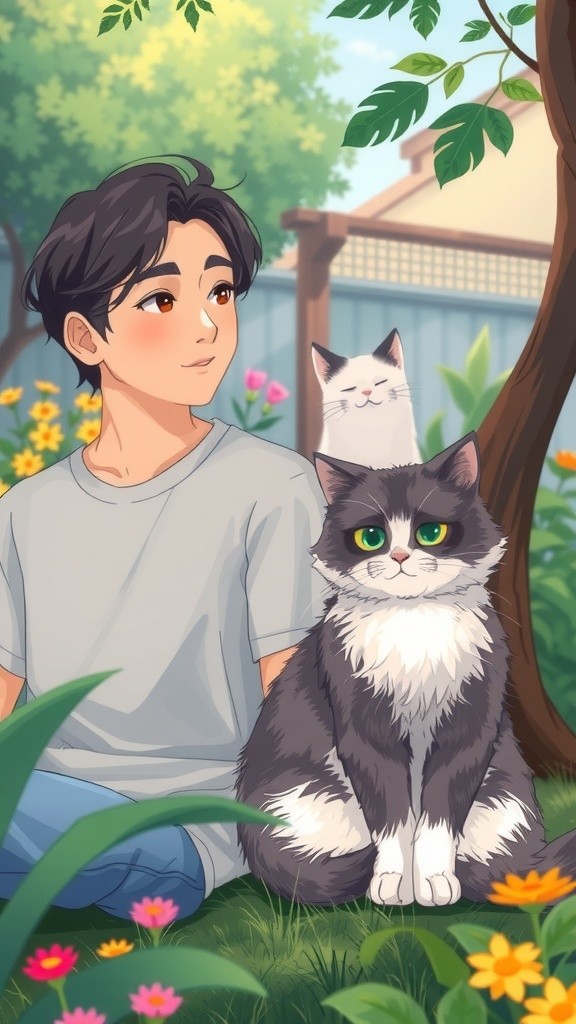 A New Family in the Garden