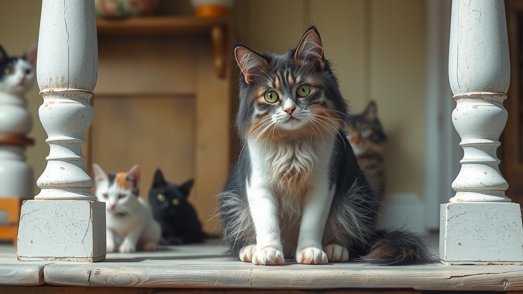 The Old Lady and the Stray Cat