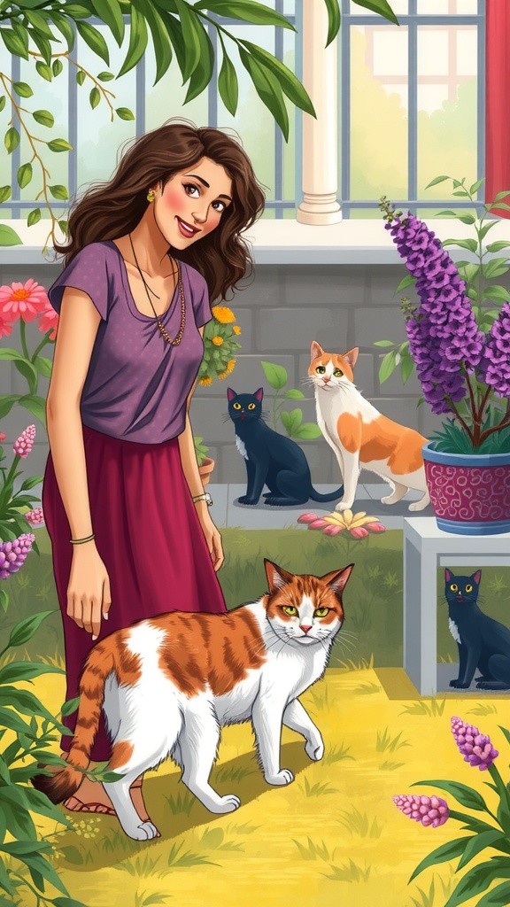 A New Feline Friendship