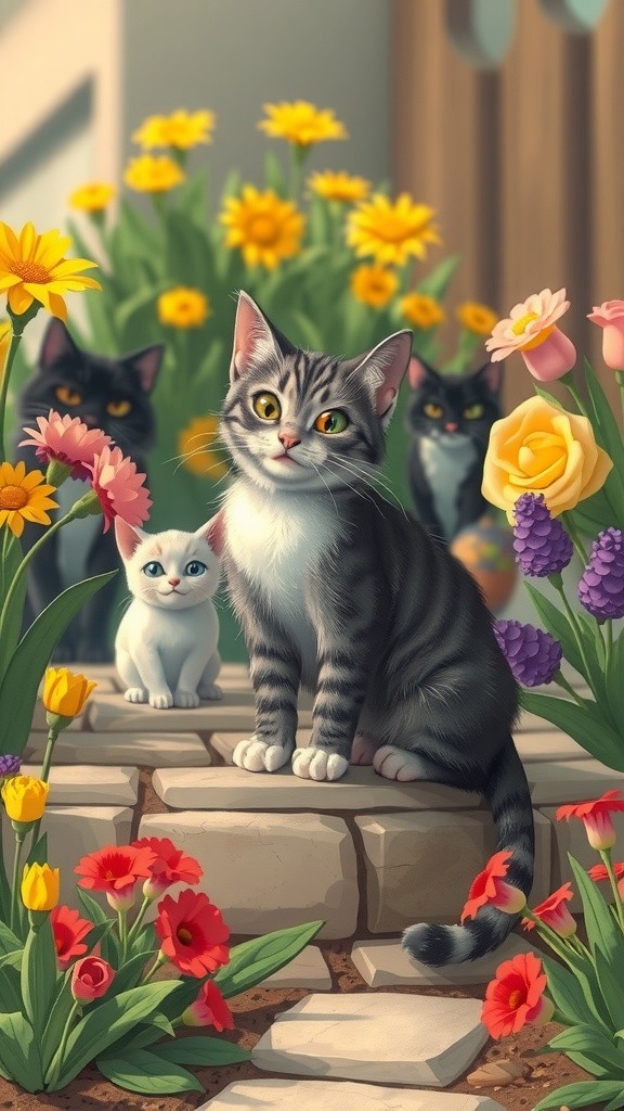 A New Feline Friendship