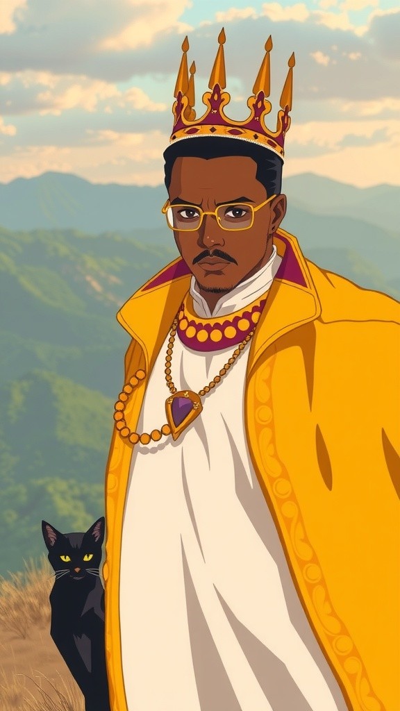 The Charismatic Leadership of a Mighty African King