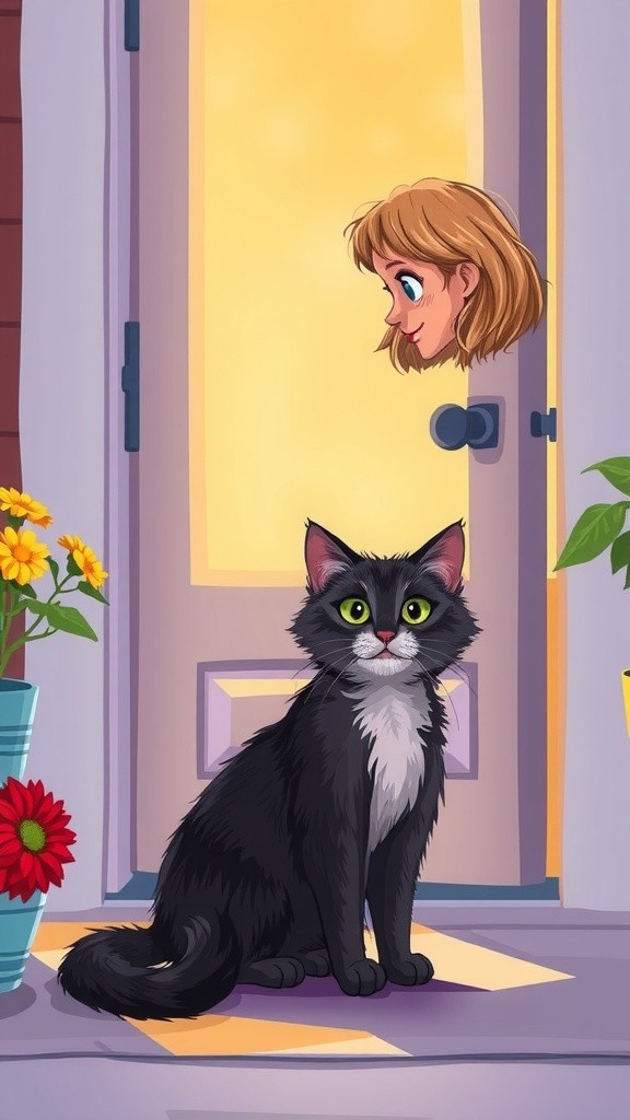 Agnes and the Stray Cat Family