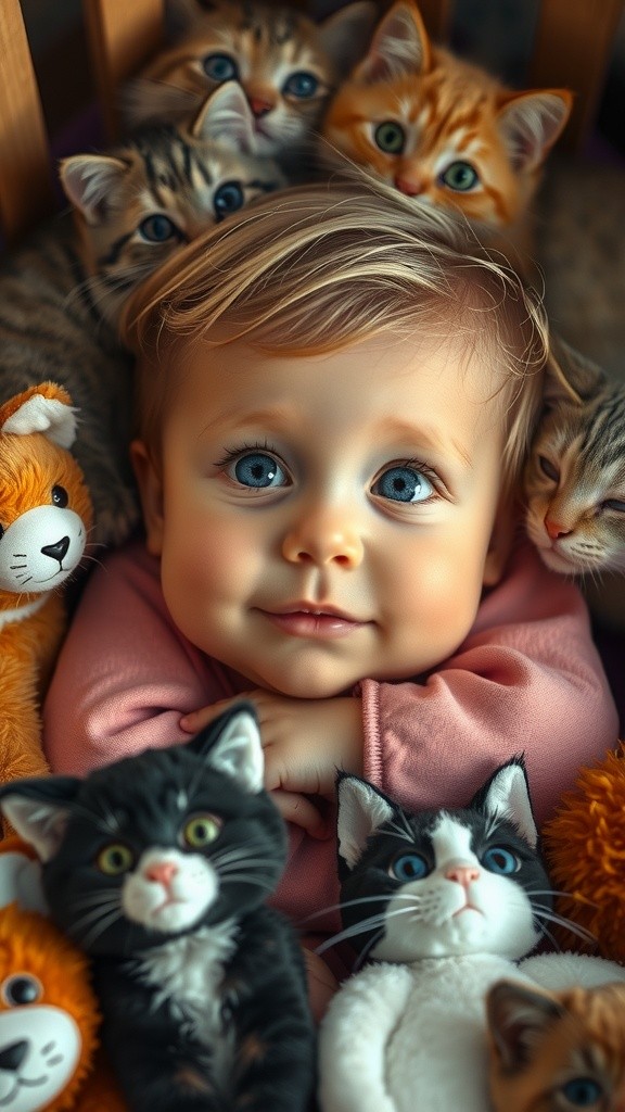 A Glimpse of Pure Joy: The Magic of a Baby's Smile