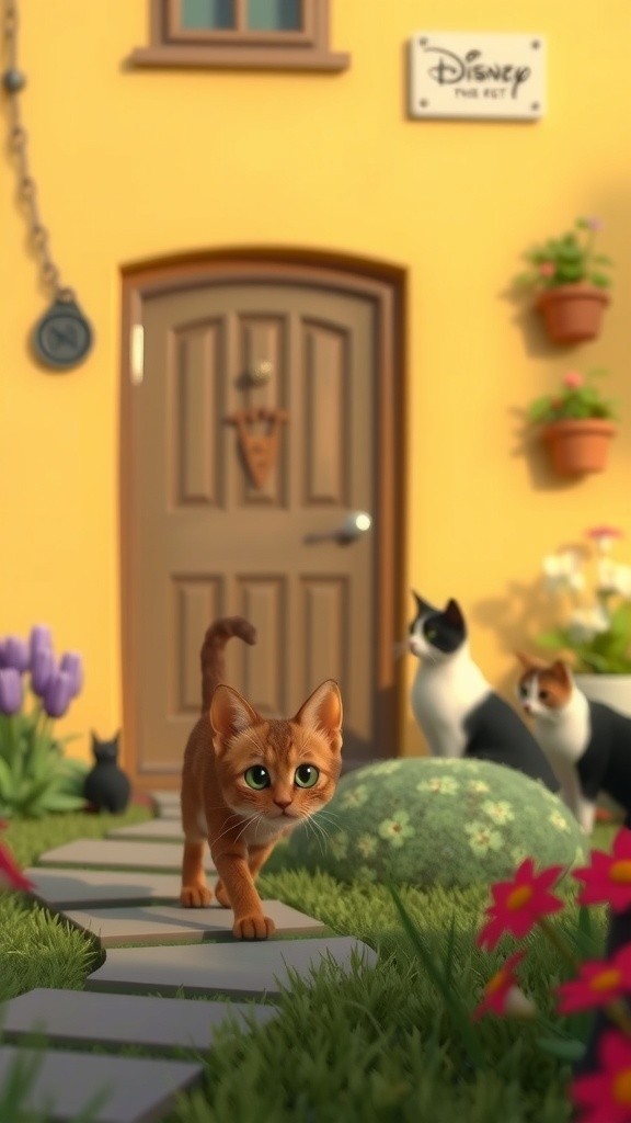 Persahabatan dengan Kucing Liar