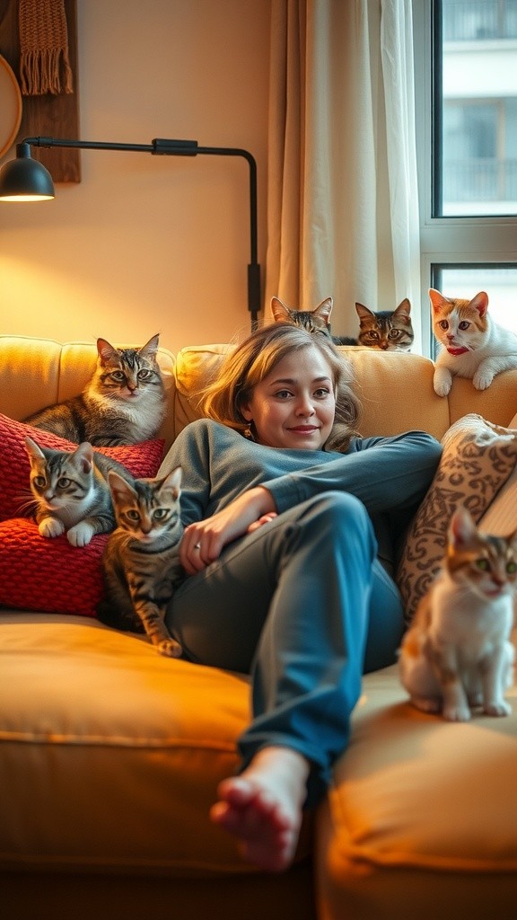 The Real Boss: A Day in the Life of a Cat Owner