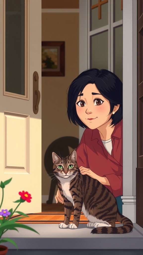 Persahabatan Tak Terduga dengan Kucing Liar