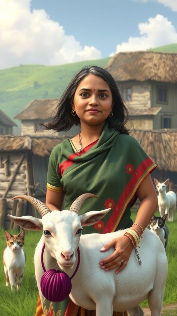 दादी, बकरी और नींबू की अनोखी दोस्ती