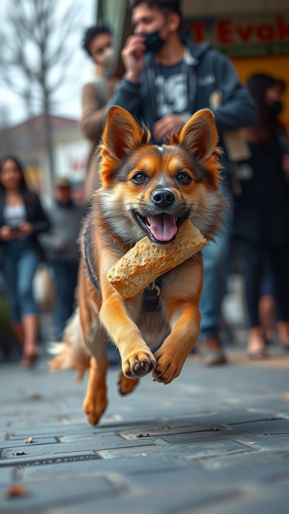 A Street Dog's Generous Heart