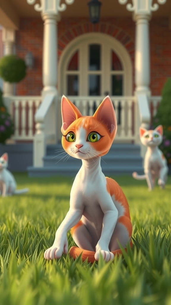 The Old Lady and the Stray Cat