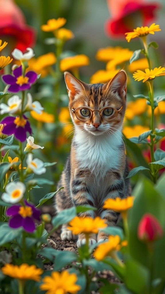 The Old Lady and the Stray Cat