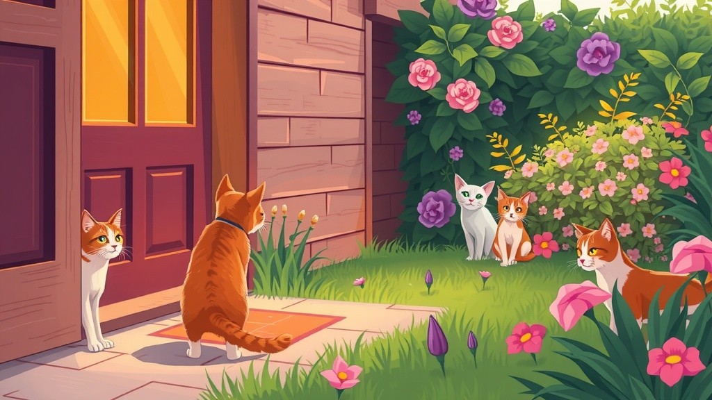 The Old Lady and the Stray Cat