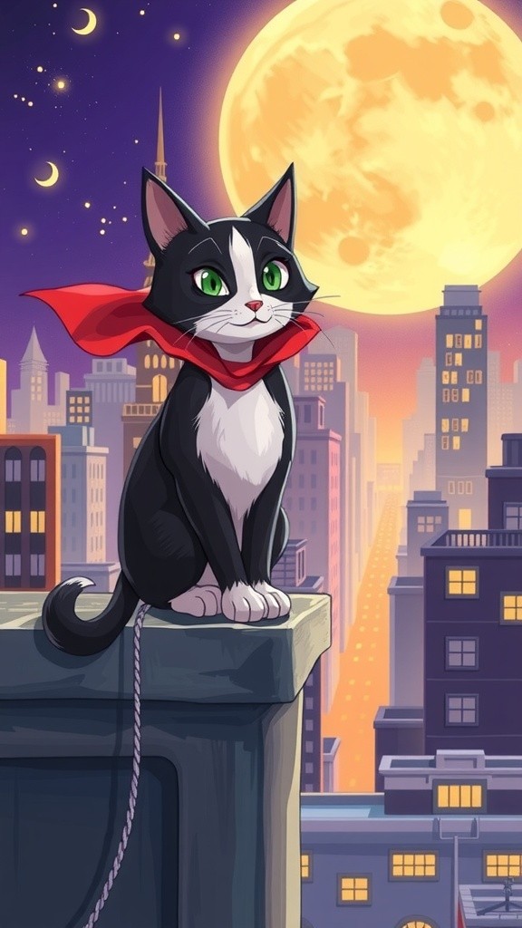 Superhero Cat: Whisker Justice Unleashed!